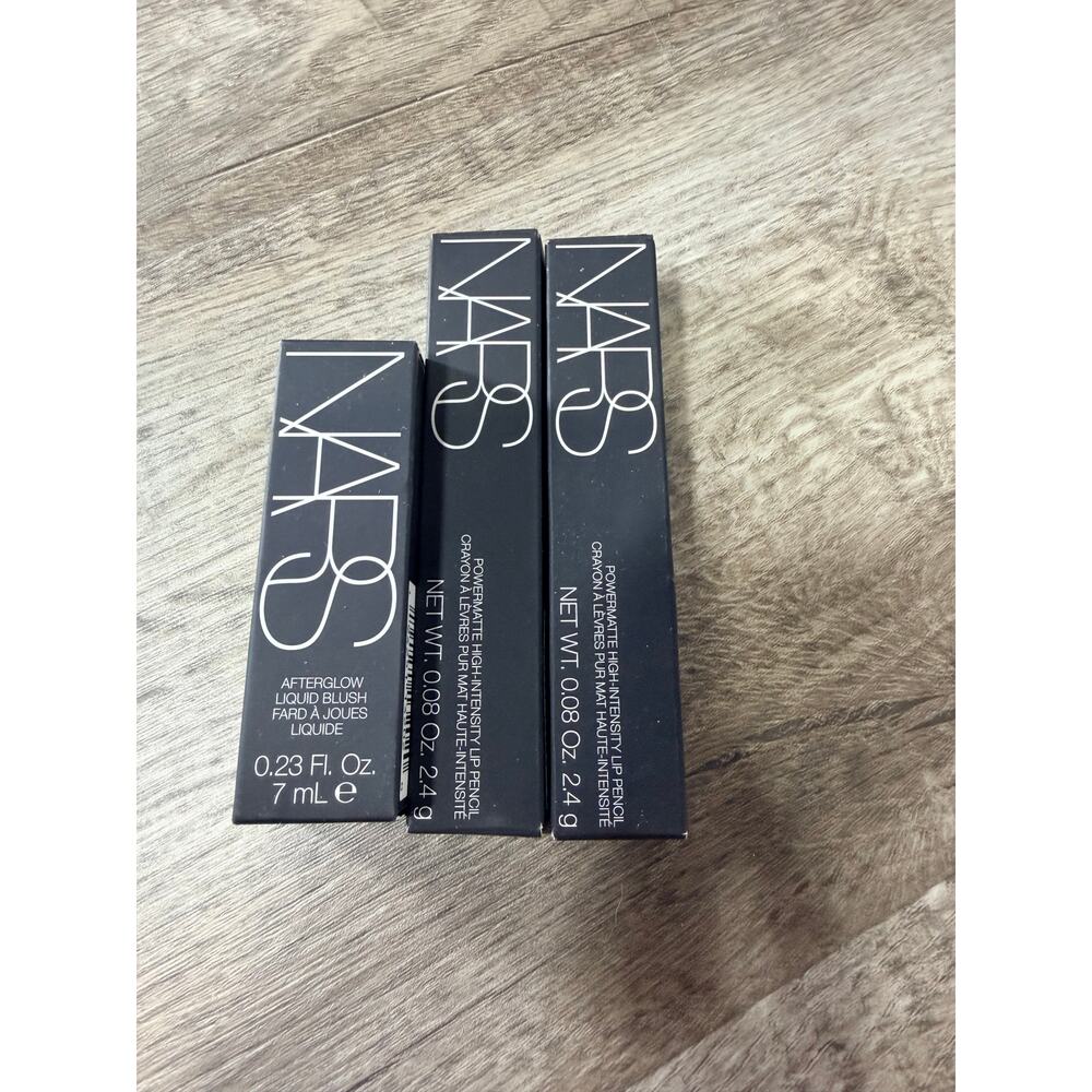 Nars Bundle Liquid Blush, Lip Pencil x2